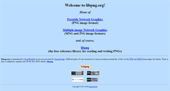 Desktop Screenshot of libpng.org